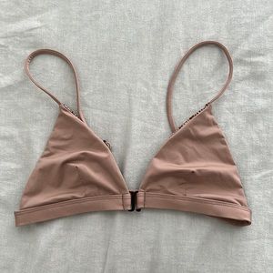 Acacia Swimwear Bikini Top - Taupe (M)
